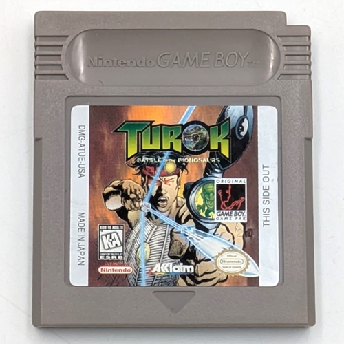 Turok Battle of the Dinosaurs - Cartridge - (USA) - Gameboy Original (A Grade) (Used)